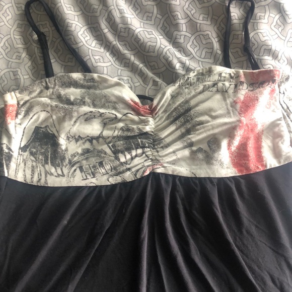Harley-Davidson spaghetti strap top - Picture 1 of 4